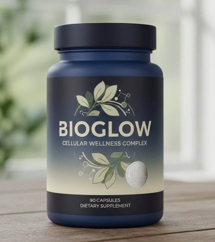 BIOGLOW daily nutritional formula bottle